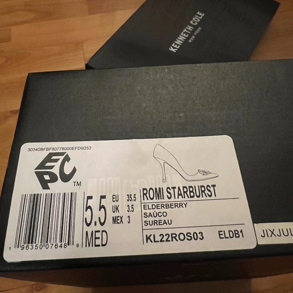 kenneth cole new york romi starburst pump